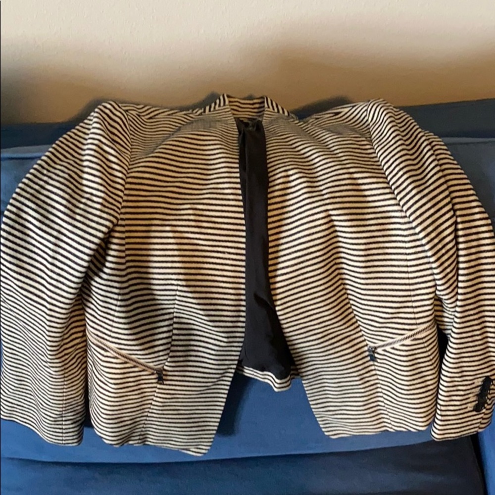 Striped blazer